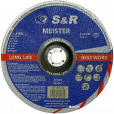 Круг абразивный зачистной по металлу 230x6,0х22.2 S&R Meister (Мейстер)